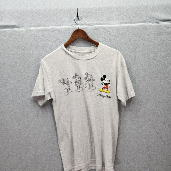 Vintage Disney Florida Mickey Mouse Graphic T-Shirt Gray Short Sleeve Unisex Siz - Picture 1 of 5